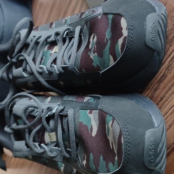 adidas Nebzed Super Boost Running Shoes Men's Size 9 Black/ Camo, w/o box - Picture 2 of 7